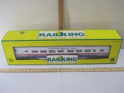 American Freedom 70' Streamlined Passenger Coach Car No 208, Rail King One-Gauge/G-Gauge by MTH