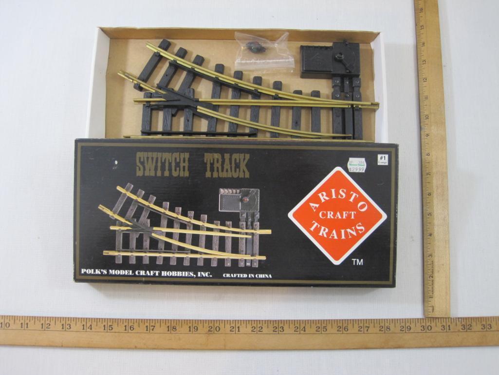 Aristo-Craft Trains Switch Track, #1 Gauge, new in box, Polk Model Craft Hobbies Inc, 1 lb 1 oz