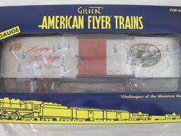 American Flyer Trains 2009 American Flyer Holiday Boxcar 6-48376, S Gauge, The AC Gilbert Co, new in