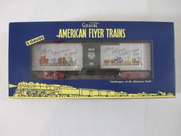 American Flyer Trains American Flyer 2012 Holiday Boxcar 6-48825, S Gauge, The AC Gilbert Co, new in