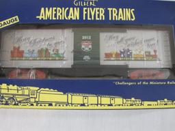 American Flyer Trains American Flyer 2012 Holiday Boxcar 6-48825, S Gauge, The AC Gilbert Co, new in