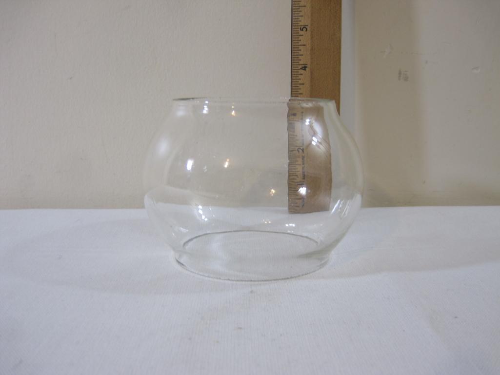Clear Glass Globe for Lantern, 7 oz