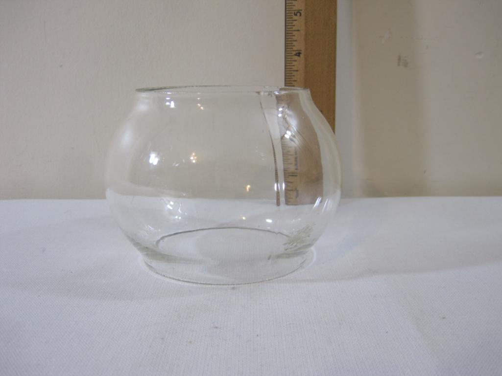 Clear Glass Globe for Lantern, 7 oz