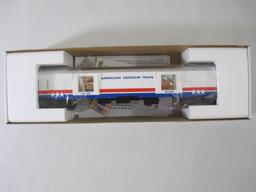 American Freedom Train O Scale Extruded Aluminum Display Car #106 "Human Resources" 1876-1885 &