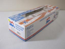 American Freedom Train O Scale Extruded Aluminum Display Car #106 "Human Resources" 1876-1885 &