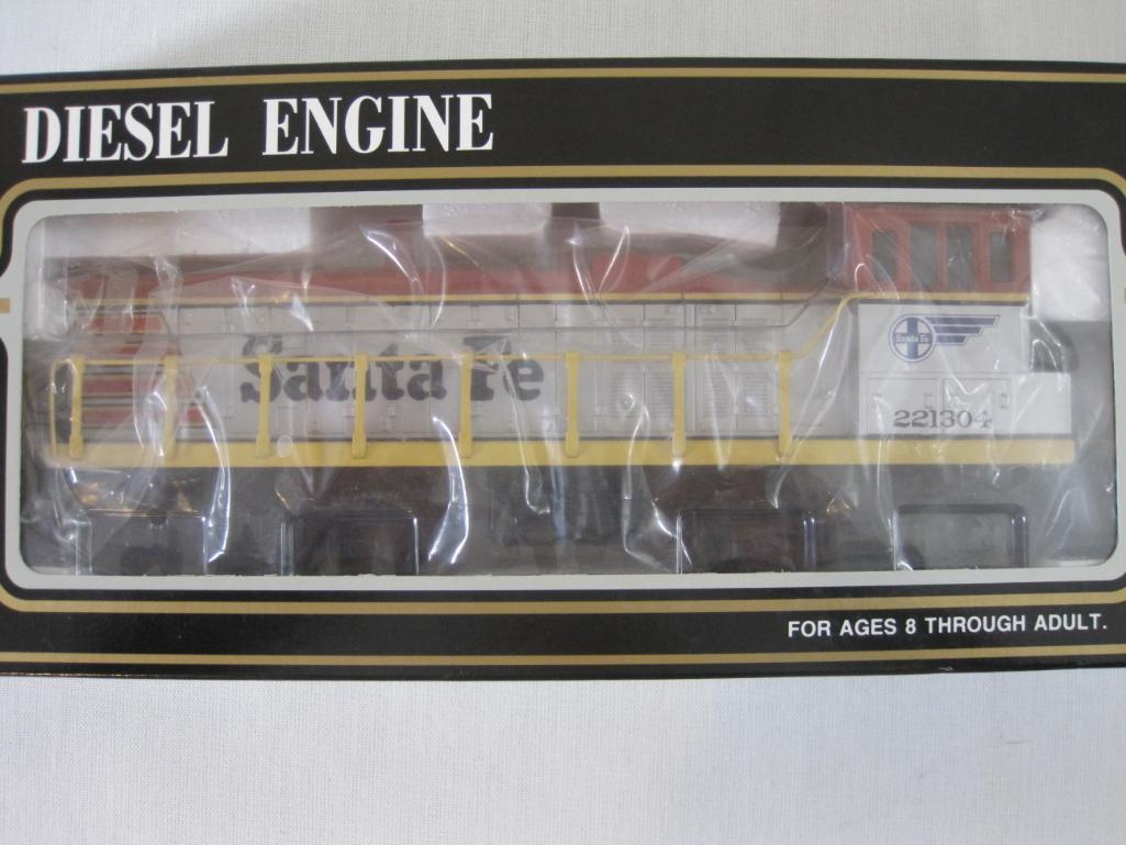 Santa Fe MP-15 Dual Motor Diesel Engine, O/O27 Gauge, K-221304, K-Line Electric Trains, new in box,
