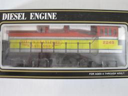 Circus Transport Railway MP-15 Dual Motor Diesel Engine, O/O27 Gauge, K-2249, K-Line Electric