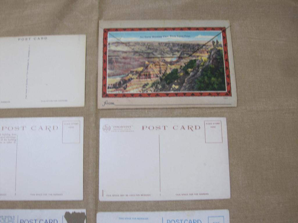 Postcards of Arizona, New Mexico and souvenir booklet of Grand Canyon National Park and Arizona