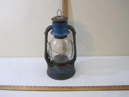 Vintage Dietz No. 2 Blizzard Kerosene Lantern with clear glass globe, 3 lbs 9 oz