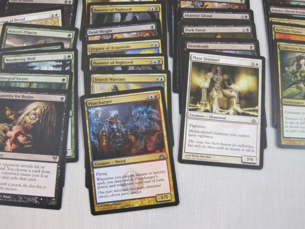 Lot of Magic the Gathering Cards, mostly commons and uncommons, including Avacyn's Pilgrim, Ambush