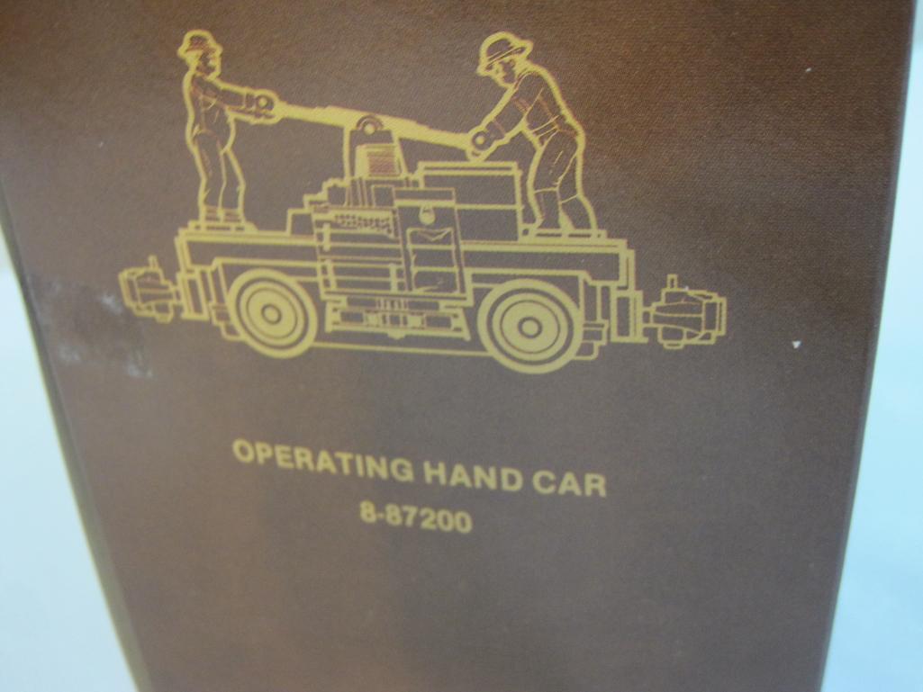 Lionel Large Scale Operating Hand Car 8-87200, in original box 1lb5oz