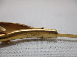 Gold Tone Snap-On Screwdriver Tie Clip, Leavens Co, 1 oz