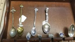 Wooden Spoon Display, complete with spoons