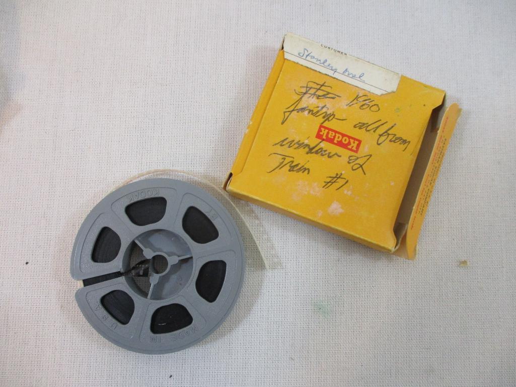 Three Vintage Films of Trains, 1960s, 5 oz