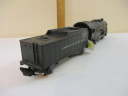 American Flyer S Gauge Locomotive 301 with Reading Lines American Flyer Lines Tender, 2 lbs 4 oz