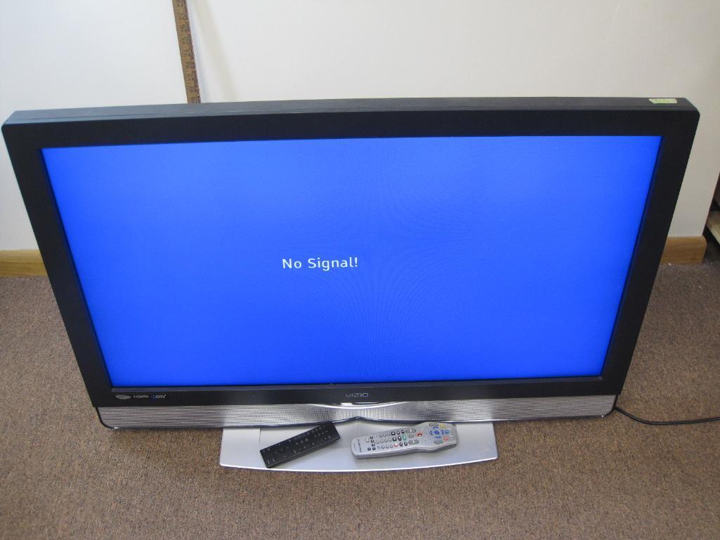 Vizio TV Model No VU42L  FHDTV10A w/ Two Remotes Approx 36x21 inches screen size