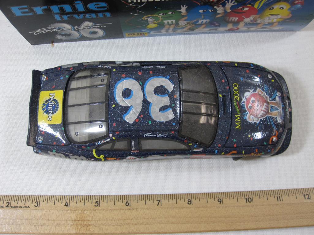 Ernie Irvan #36 M&M Millennium 1999 Pontiac Limited Edition 1:24 Scale Stock Car, NASCAR Adult