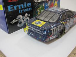 Ernie Irvan #36 M&M Millennium 1999 Pontiac Limited Edition 1:24 Scale Stock Car, NASCAR Adult