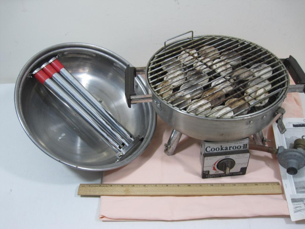 Colinco Cookaroo 2, Outdoor Propane Grill, with instructions - AS-IS, see pictures