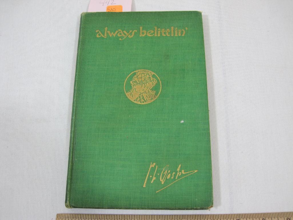 Skippy Whistles the Patter Always Bettlin' by Percy Crosby New York The Unicorn Press 1927