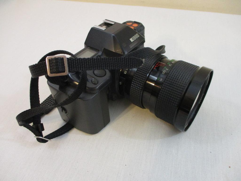 Ricoh XR-M 35mm Multi-Program Tri-Metering System Camera with Owner's Manual, 2 lbs 9 oz