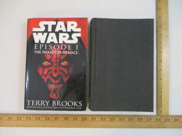 Two Star Wars Hardcover Books: Episode I The Phantom Menace and Episode II Attack of the Clones, 2