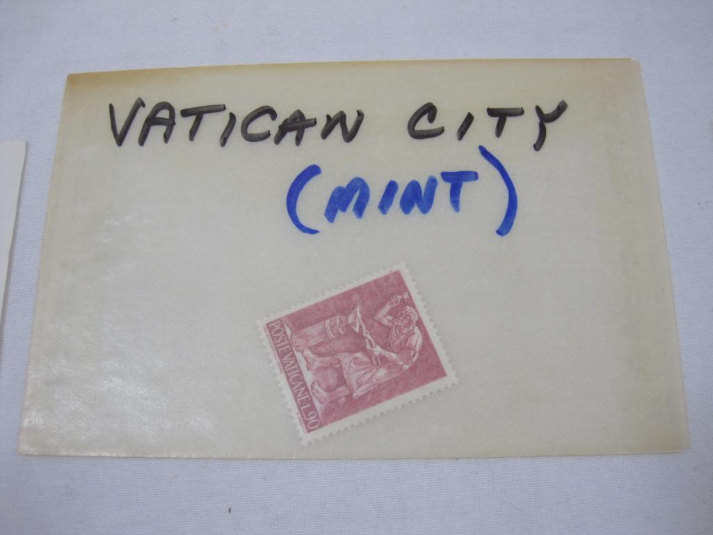 Postage Stamps from Vatican City some in Mint Condition