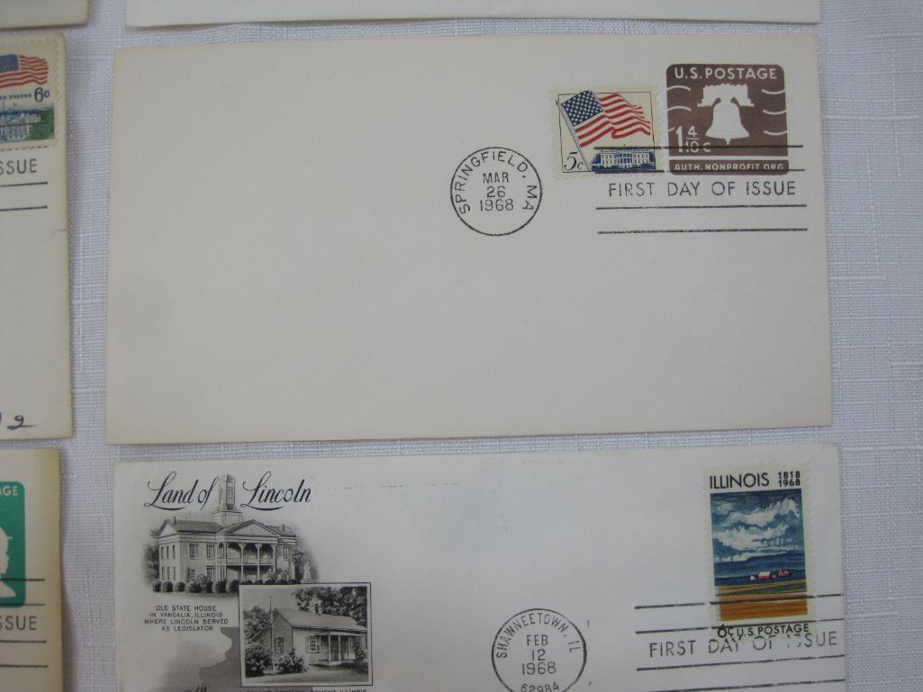 US First Day Covers including 150th Anniversary Illinois Statehood, International Exposition