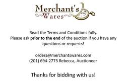 PLEASE - Take the time to READ and UNDERSTAND the terms of this auction. There is no in-house