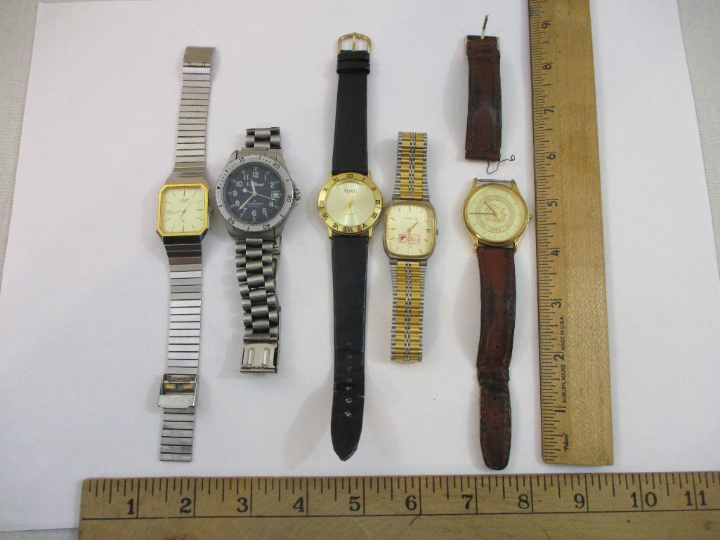 Assorted Men's Watches from LL Bean, Helbros Nabisco, Penn State University, Citizen and more, 9 oz