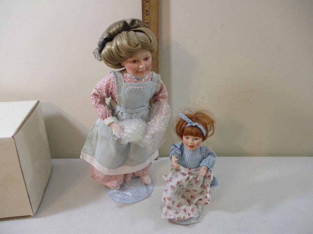 Judy Belle "Is it Sweet Enough?" 2 Doll Set from The Danbury Mint, in original box, 1991, 3 lbs