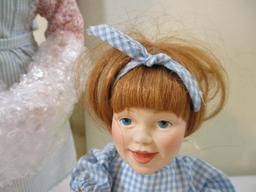 Judy Belle "Is it Sweet Enough?" 2 Doll Set from The Danbury Mint, in original box, 1991, 3 lbs