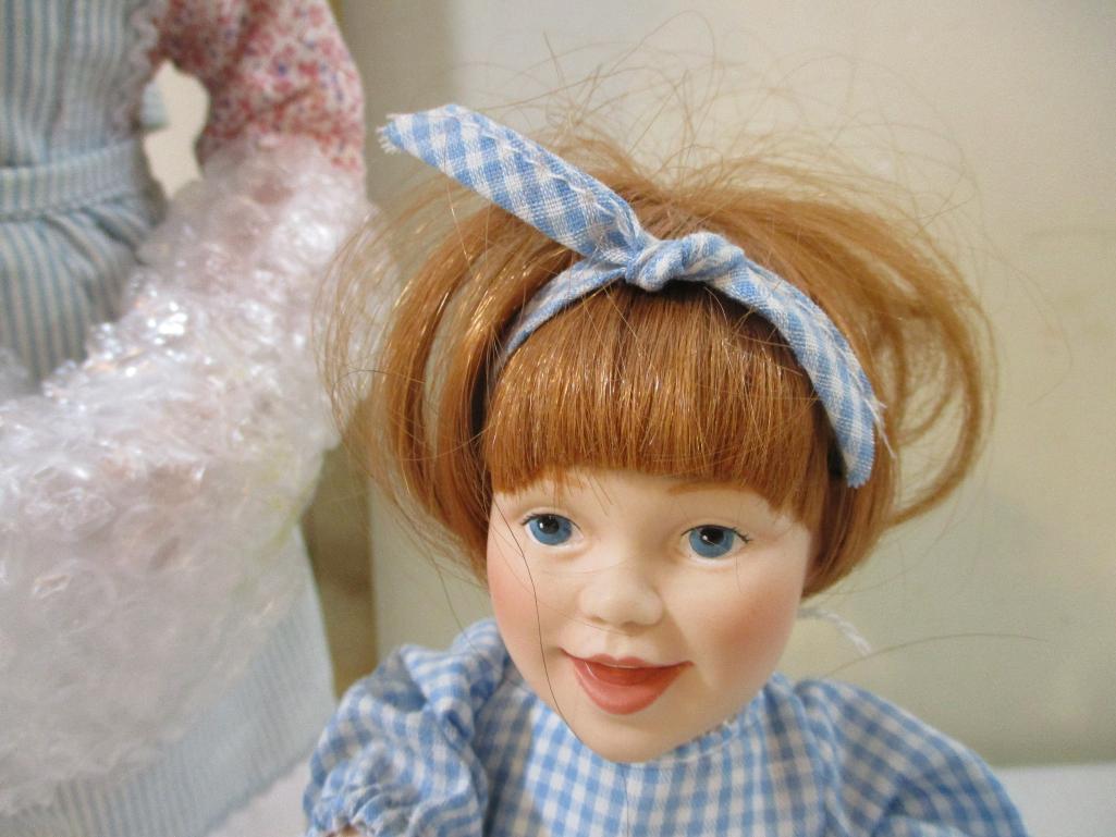 Judy Belle "Is it Sweet Enough?" 2 Doll Set from The Danbury Mint, in original box, 1991, 3 lbs