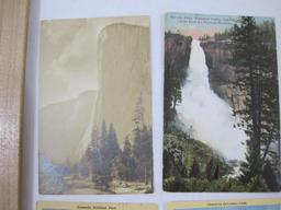 Yosemite National Park Postcards, 1929, 1946 and others