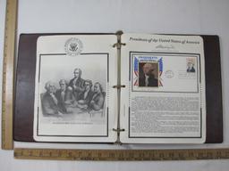 Presidents of the United States of America Colorano "Silk" Cachet First Day of Issue Covers, 1986 in