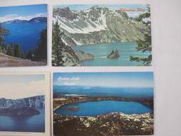 Crater Lake Postcards, 1938,1976 and others