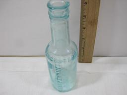 Assorted Vintage Glass Bottles, see pictures for details