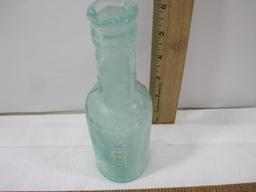 Assorted Vintage Glass Bottles, see pictures for details