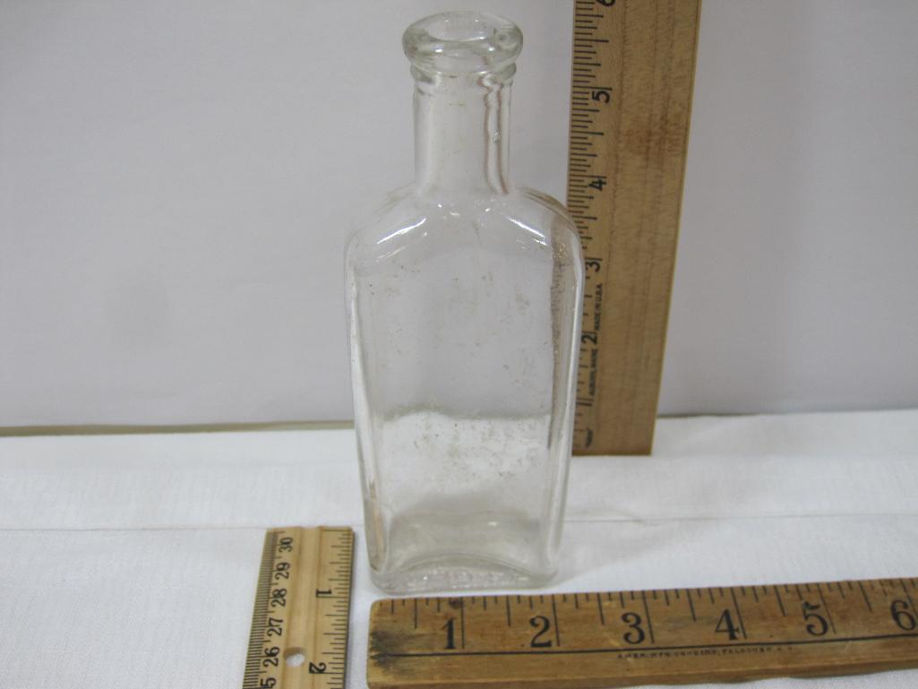 Assorted Vintage Glass Bottles, see pictures for details