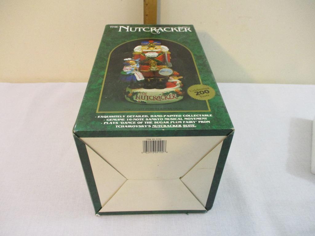 The Nutcracker Music Box, 1991 GINY Inc, in original box, 2 lbs 13 oz