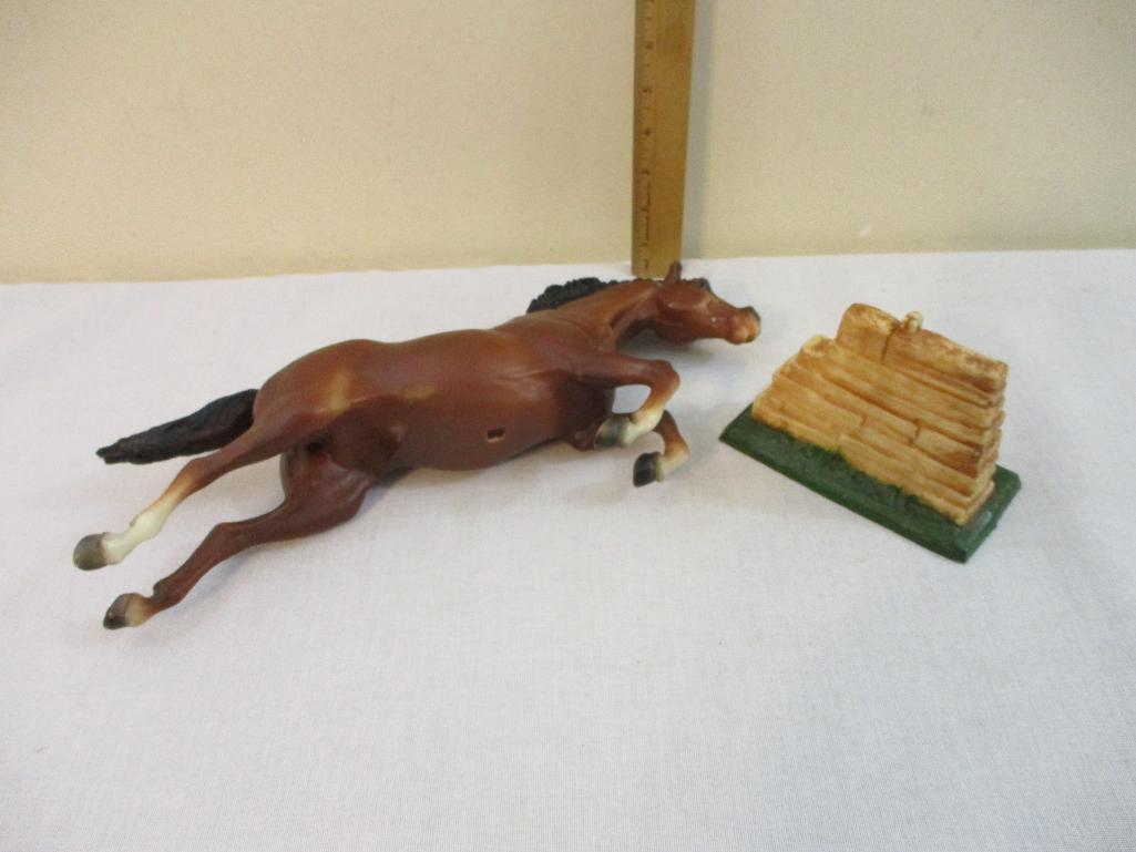 1970s Breyer Jumping Horse, Breyer Molding Co USA, 1 lb