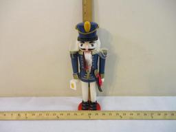 Wooden Soldier Nutcracker, 13.5" tall, 1 lb 3 oz