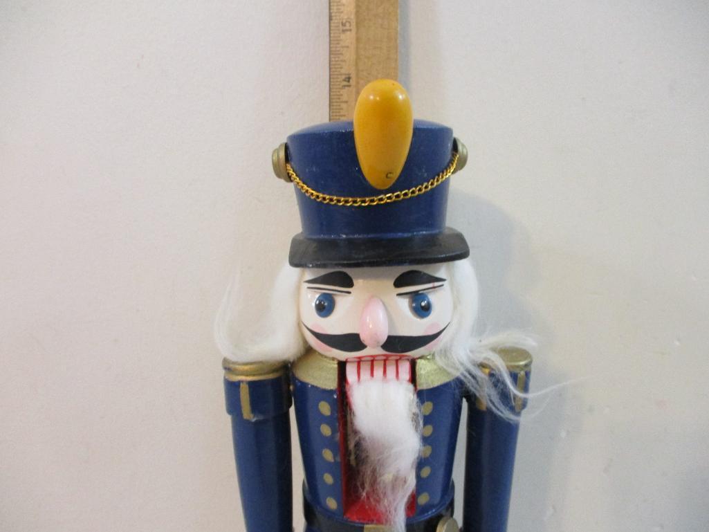 Wooden Soldier Nutcracker, 13.5" tall, 1 lb 3 oz