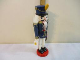 Wooden Soldier Nutcracker, 13.5" tall, 1 lb 3 oz