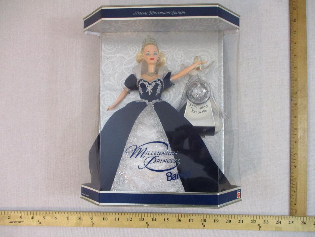 Millennium Princess Barbie, NRFB, 1999 Mattel, 1 lb 10 oz