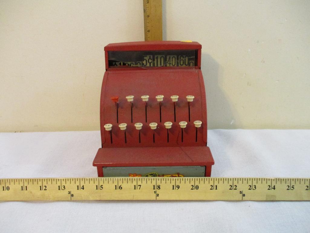 Vintage Tom Thumb Cash Register, Western Stamping Co Jackson Mich, Made in USA, AS IS, 2 lbs 14 oz