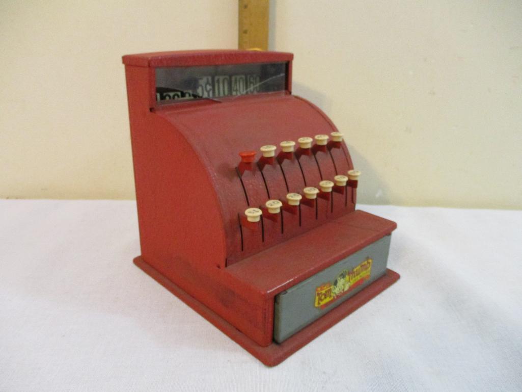 Vintage Tom Thumb Cash Register, Western Stamping Co Jackson Mich, Made in USA, AS IS, 2 lbs 14 oz