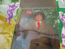 Vince Lombardi Limited Edition Collector's Series Fully Poseable Action Figure, sealed, 1998 Estate