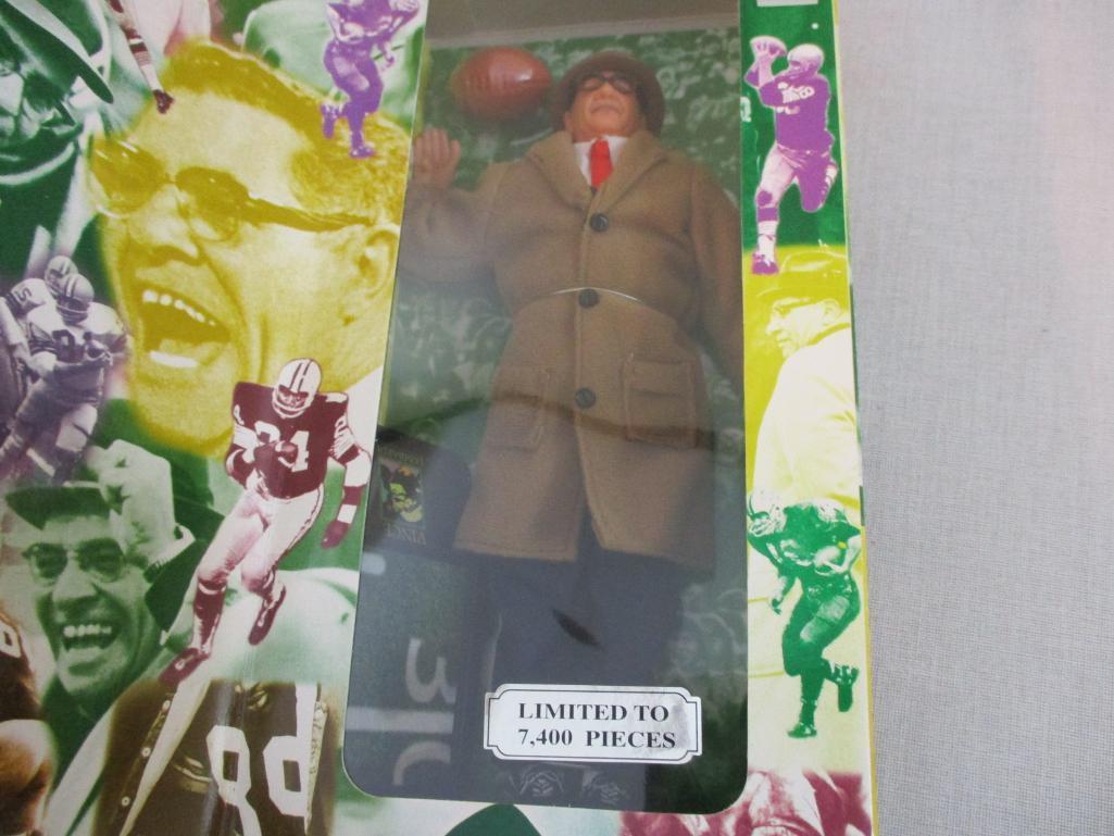 Vince Lombardi Limited Edition Collector's Series Fully Poseable Action Figure, sealed, 1998 Estate