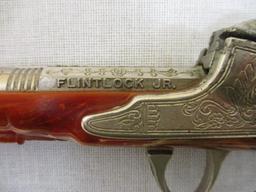 Two Hubley Flintlock Jr Cap Guns, 9 oz